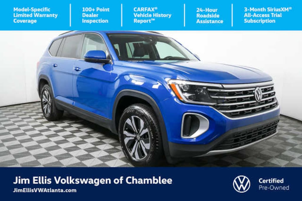 Certified 2025 Volkswagen Atlas 2.0T SE SUV