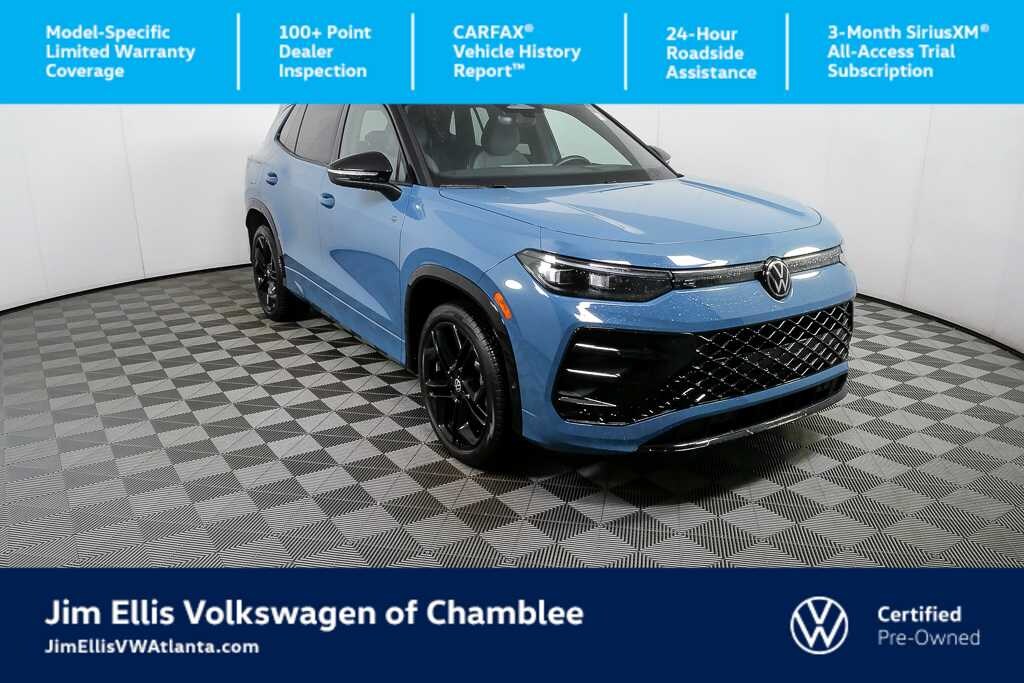 Certified 2025 Volkswagen Tiguan 2.0T SE R-Line Black SUV