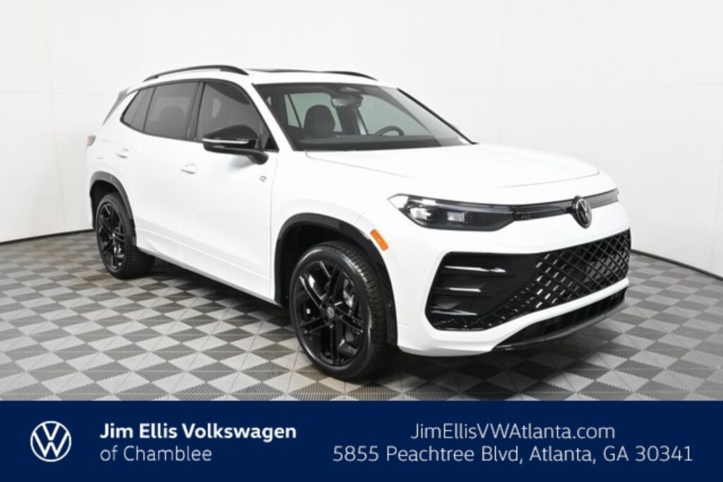 New 2025 Volkswagen Tiguan 2.0T SE R-Line Black SUV