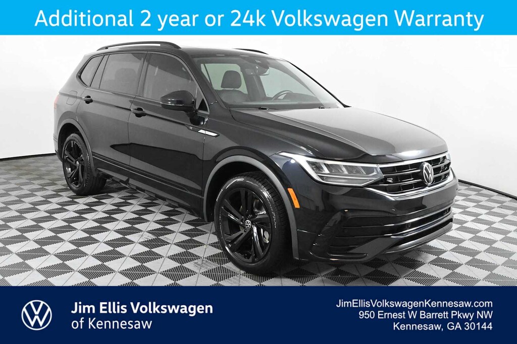 Certified 2023 Volkswagen Tiguan SE R-Line Black SUV