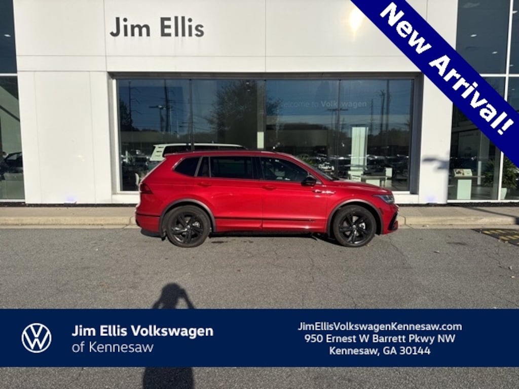 Certified 2024 Volkswagen Tiguan 2.0T SE R-Line Black SUV