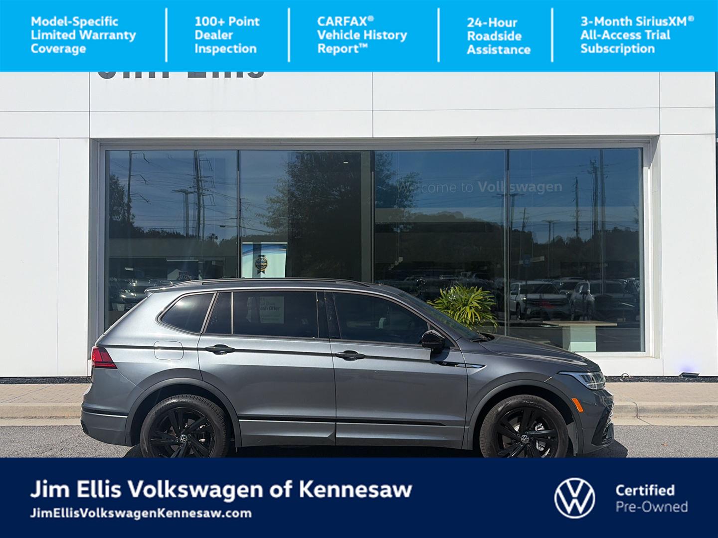 Certified 2023 Volkswagen Tiguan SE R-Line Black SUV