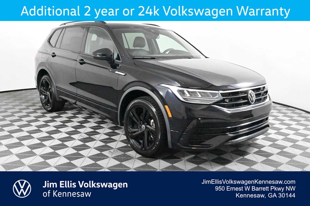 Certified 2023 Volkswagen Tiguan 2.0T SE R-Line Black SUV