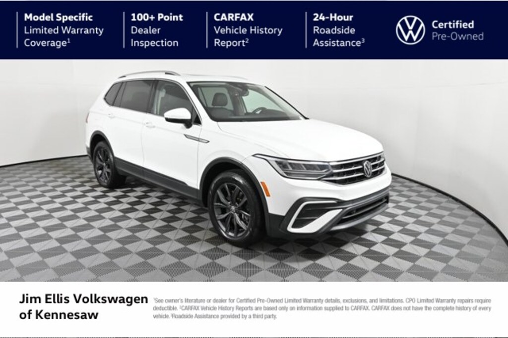 Certified 2022 Volkswagen Tiguan 2.0T SE SUV