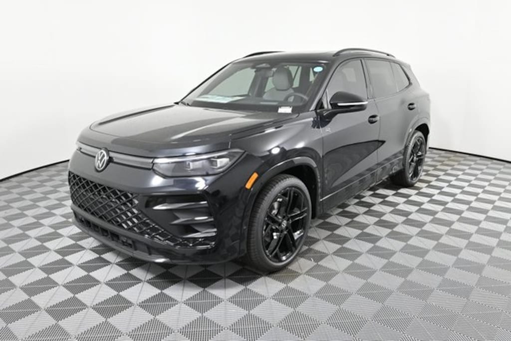 New 2025 Volkswagen Tiguan 2.0T SE R-Line Black SUV