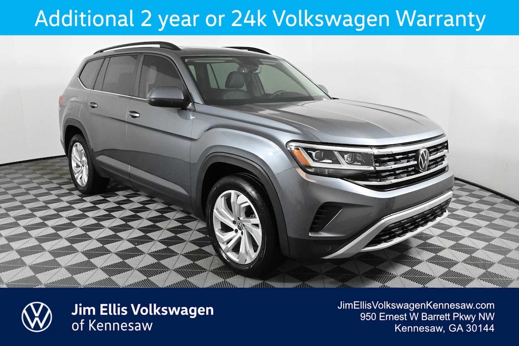 Certified 2023 Volkswagen Atlas 3.6L V6 SE w/Technology SUV