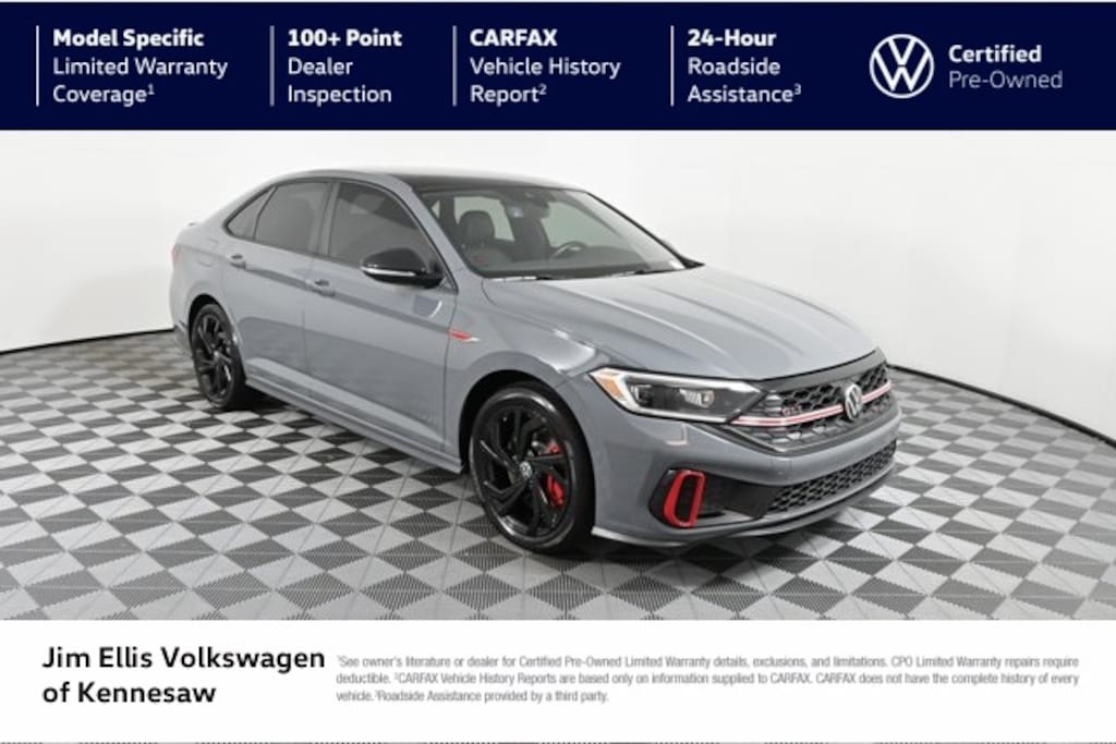 Certified 2024 Volkswagen Jetta GLI 2.0T Autobahn Sedan