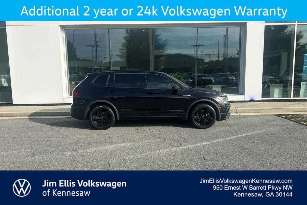 Certified 2023 Volkswagen Tiguan 2.0T SE R-Line Black SUV