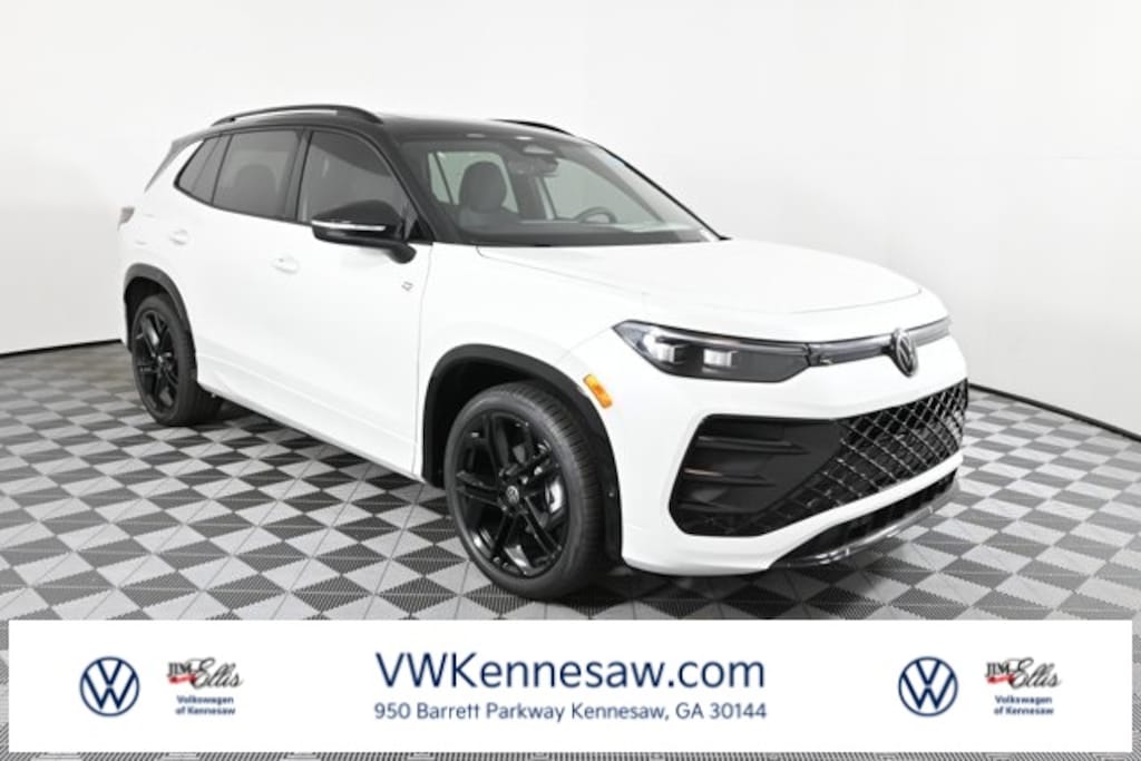 New 2025 Volkswagen Tiguan 2.0T SE R-Line Black SUV