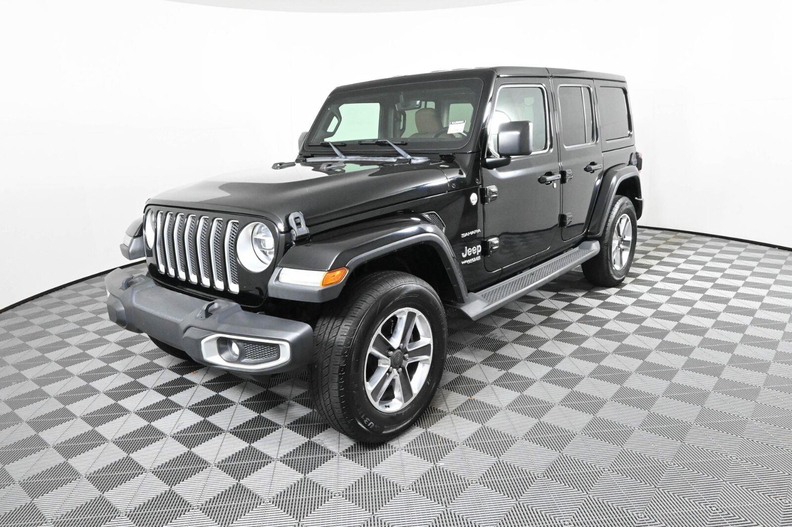 Used 2021 Jeep Wrangler Unlimited Sahara SUV