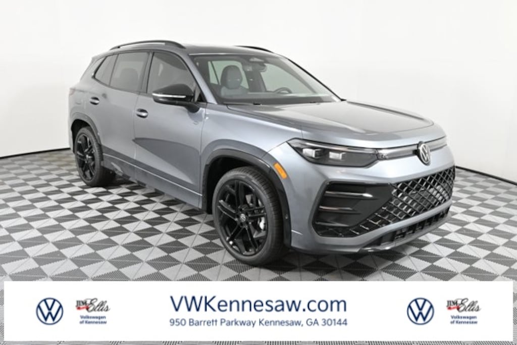 New 2025 Volkswagen Tiguan 2.0T SE R-Line Black SUV