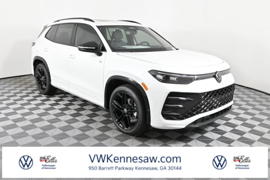 New 2025 Volkswagen Tiguan 2.0T SE R-Line Black SUV