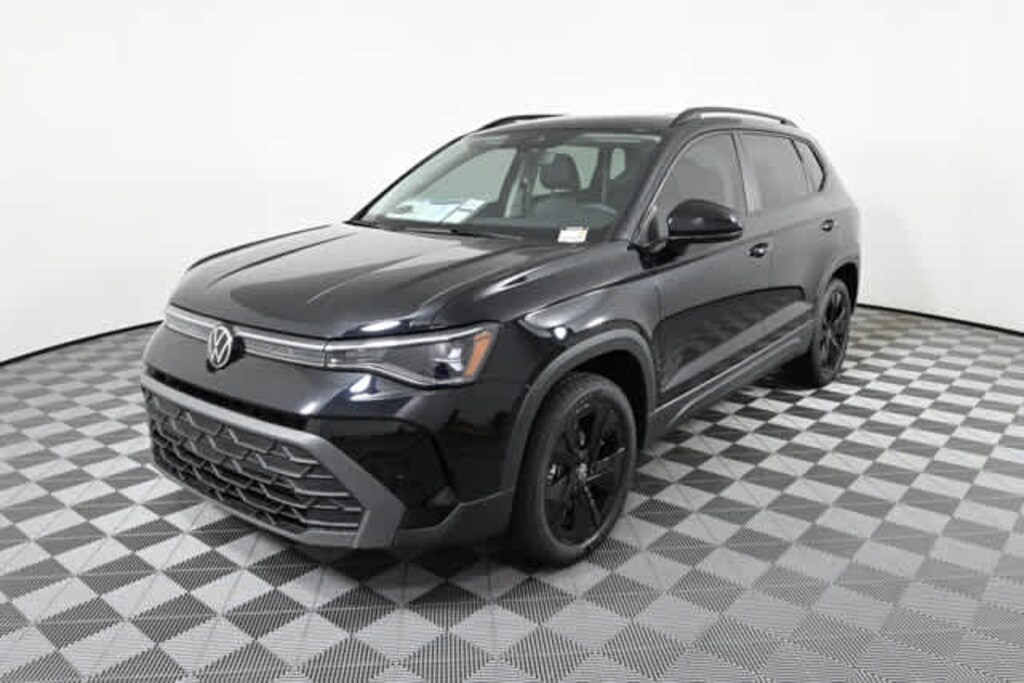 New 2026 Volkswagen Taos 1.5T SE Black SUV