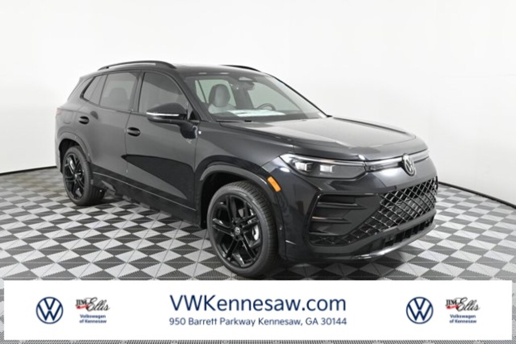 New 2025 Volkswagen Tiguan 2.0T SE R-Line Black SUV