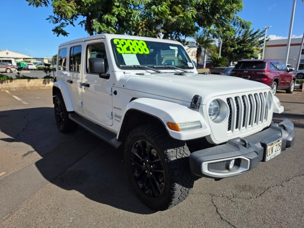 Used 2021 Jeep Wrangler Unlimited Sahara 4xe SUV