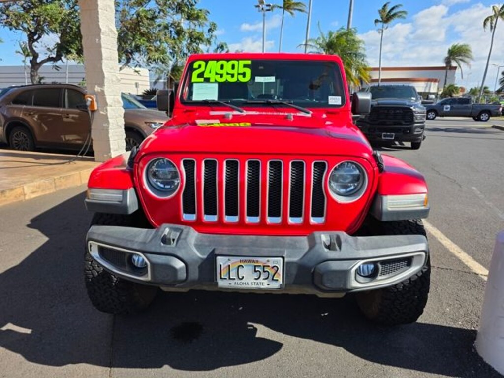 Used 2019 Jeep Wrangler Unlimited Sahara SUV