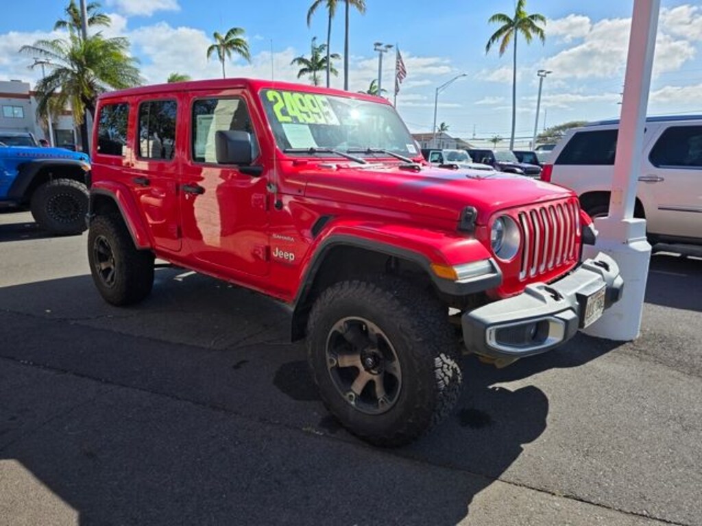 Used 2019 Jeep Wrangler Unlimited Sahara SUV