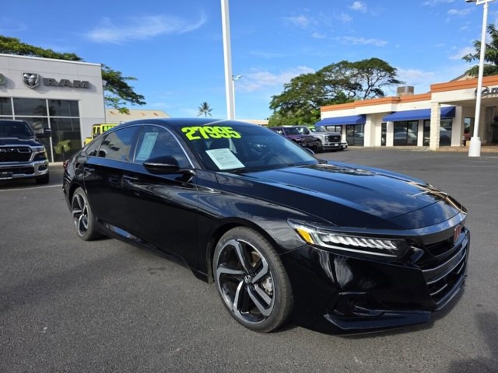 Used 2022 Honda Accord Sedan Sport SE