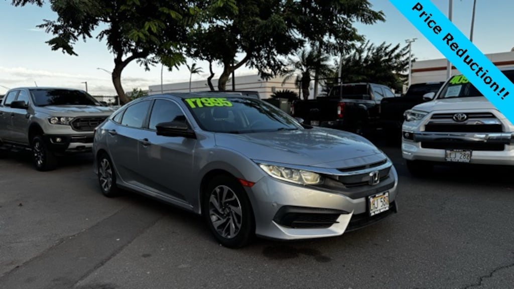 Used 2017 Honda Civic EX Sedan