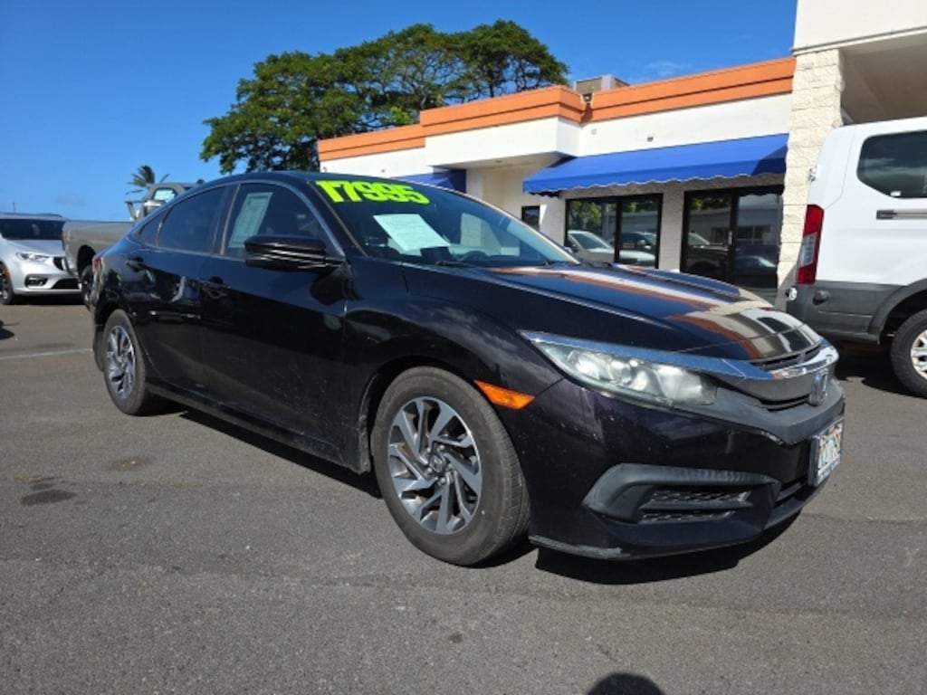 Used 2016 Honda Civic EX Sedan