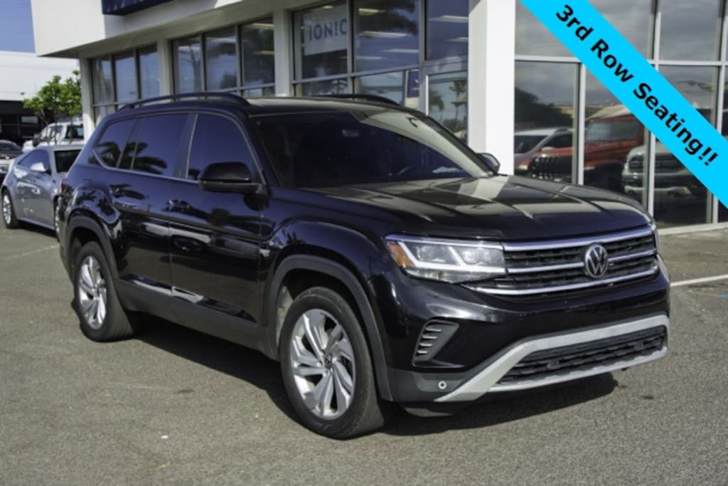 Used 2021 Volkswagen Atlas 3.6L V6 SE w/Technology 4MOTION SUV