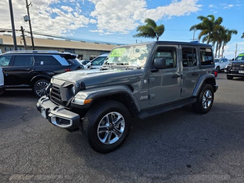 Used 2022 Jeep Wrangler Unlimited Sahara SUV