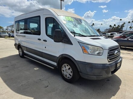 Featured Used 2017 Ford Transit-350 Wagon Medium Roof Wagon for Sale in Kahului, HI
