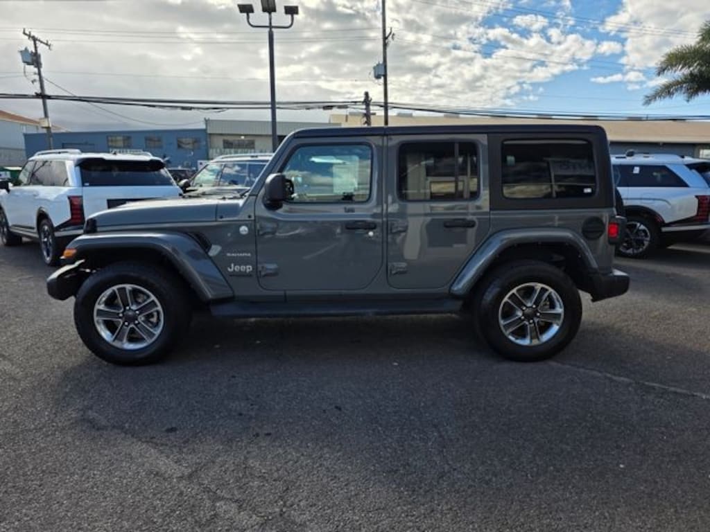 Used 2022 Jeep Wrangler Unlimited Sahara SUV