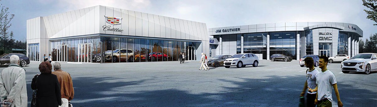 Gauthier Cadillac New Construction Rendering