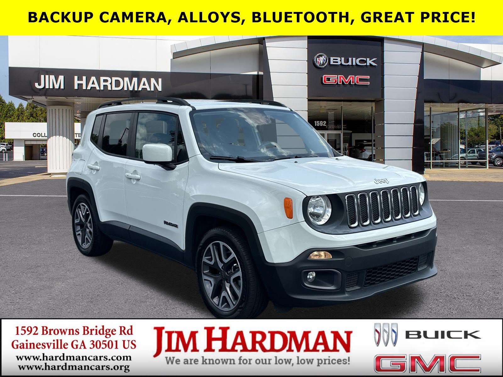 Used 2015 Jeep Renegade Latitude with VIN ZACCJABT8FPC22022 for sale in Gainesville, GA