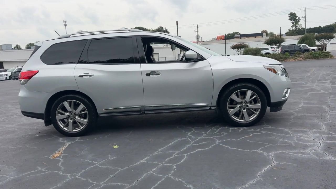 Used 2014 Nissan Pathfinder Platinum with VIN 5N1AR2MNXEC600490 for sale in Gainesville, GA