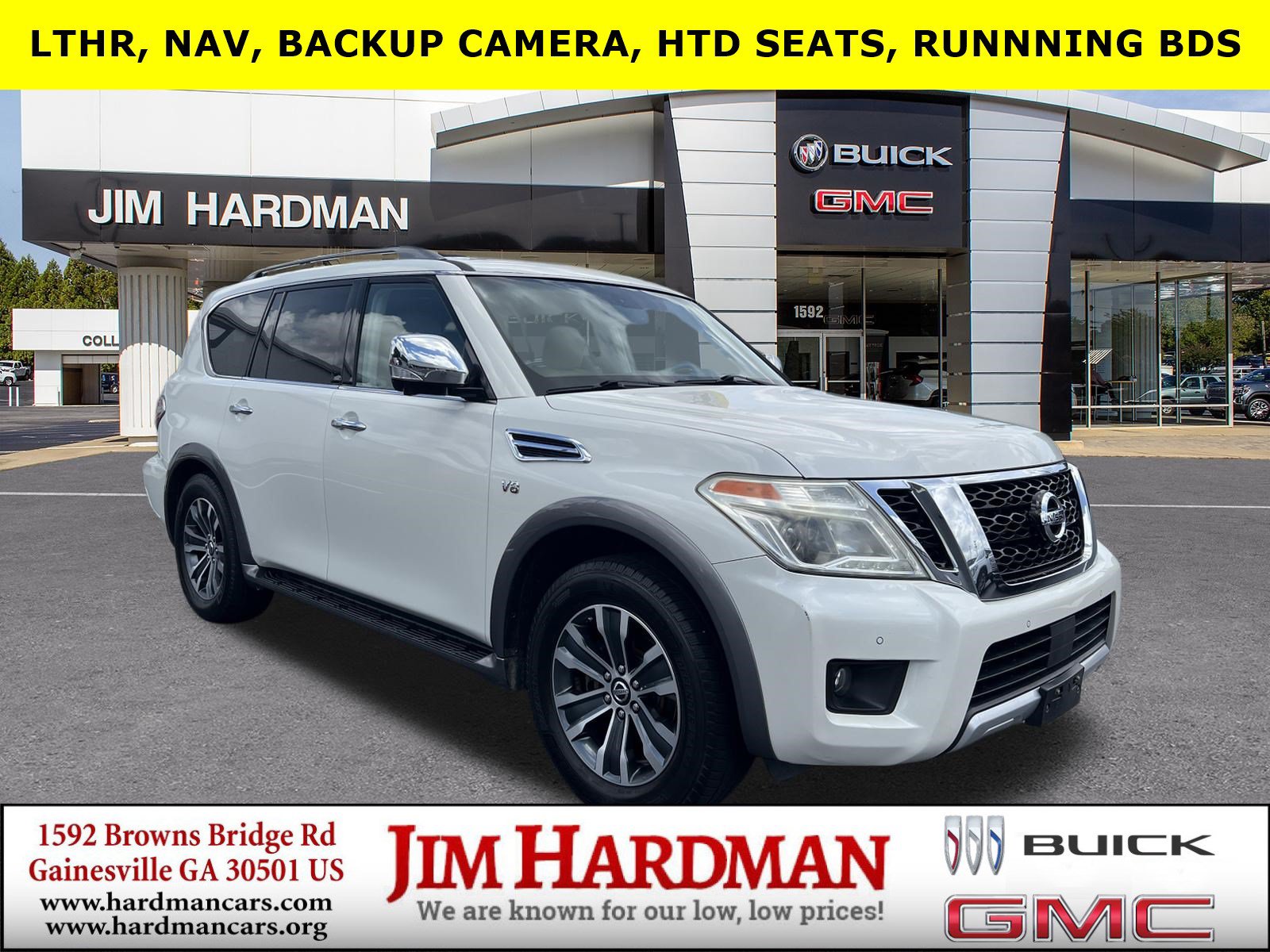 Used 2017 Nissan Armada SL with VIN JN8AY2NDXH9004878 for sale in Gainesville, GA