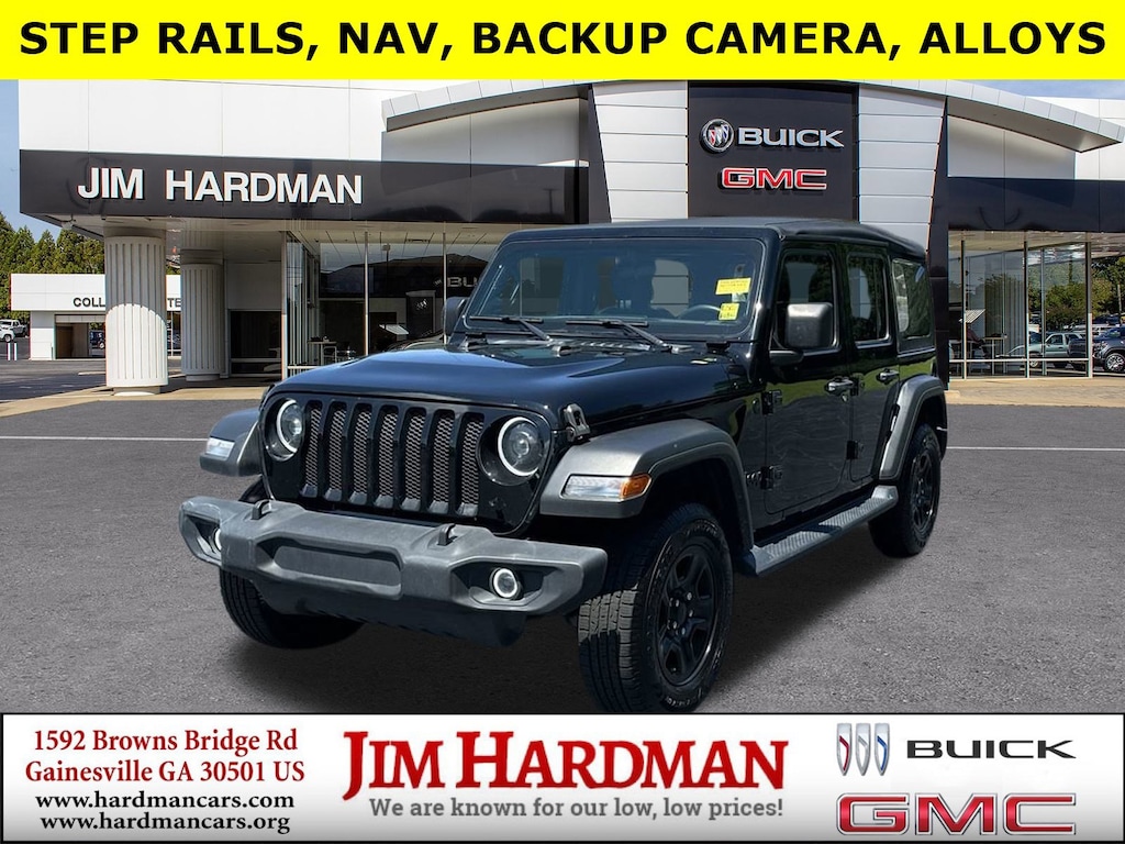 Used 2021 Jeep Wrangler Unlimited Sport 4x4 SUV