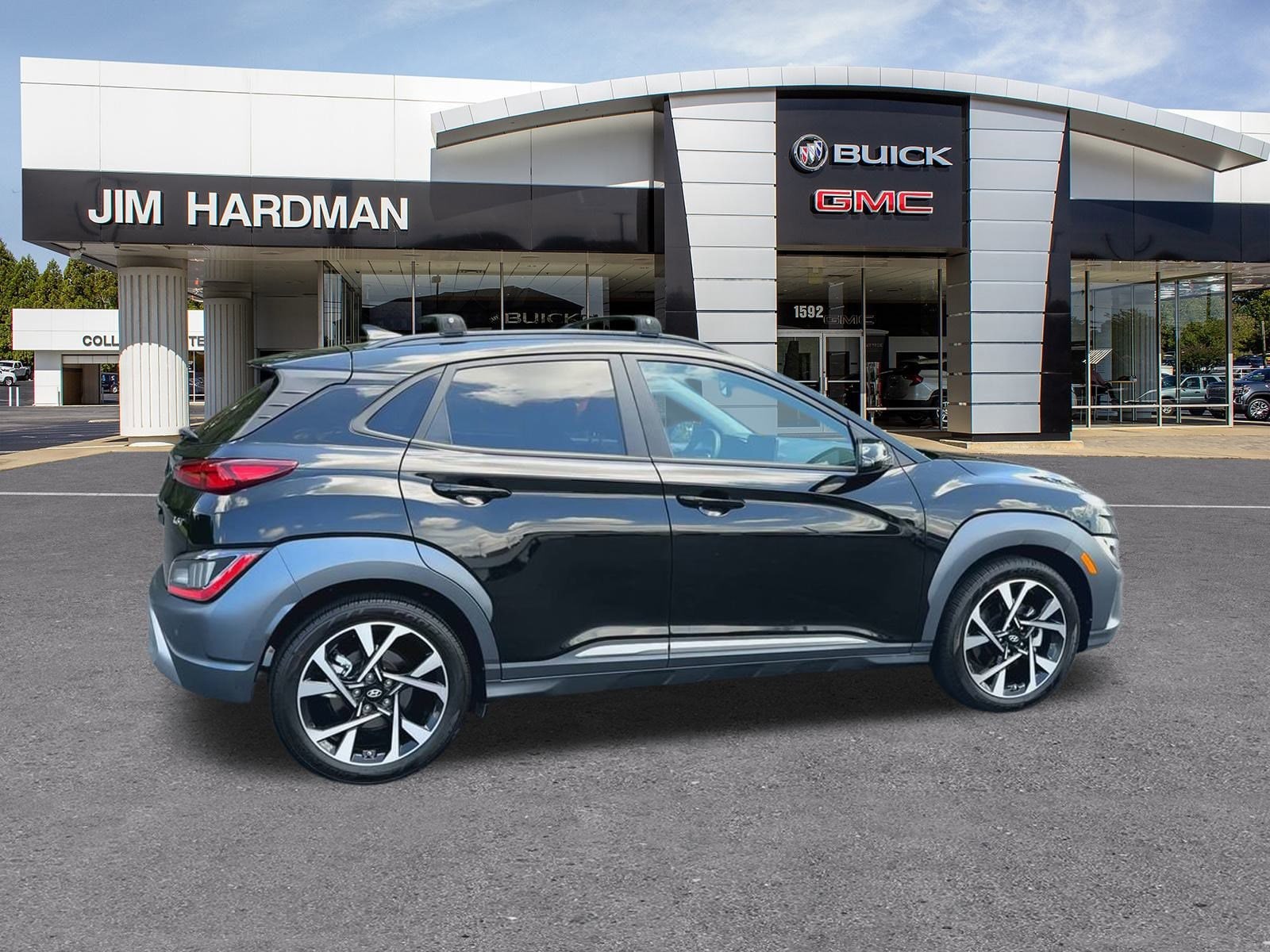 Used 2022 Hyundai Kona Limited with VIN KM8K53A31NU770384 for sale in Gainesville, GA