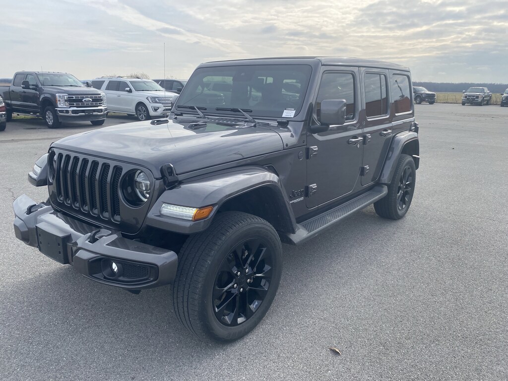Used 2021 Jeep Wrangler Unlimited Sahara High Altitude 4x4