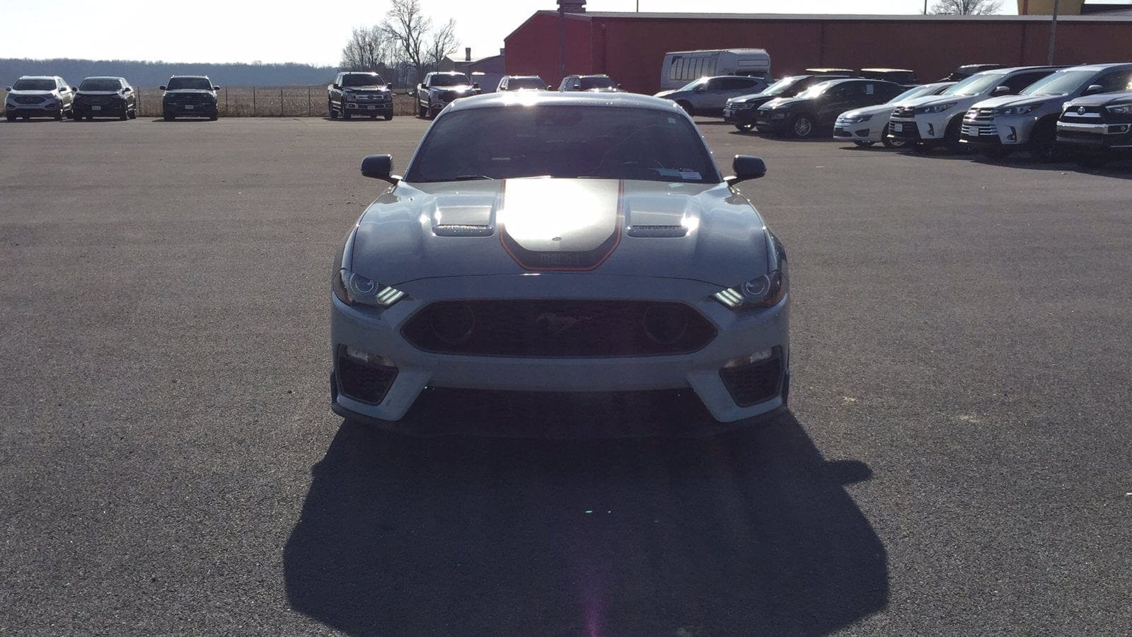 Certified 2021 Ford Mustang Mach 1 with VIN 1FA6P8R00M5552779 for sale in Harrisburg, IL