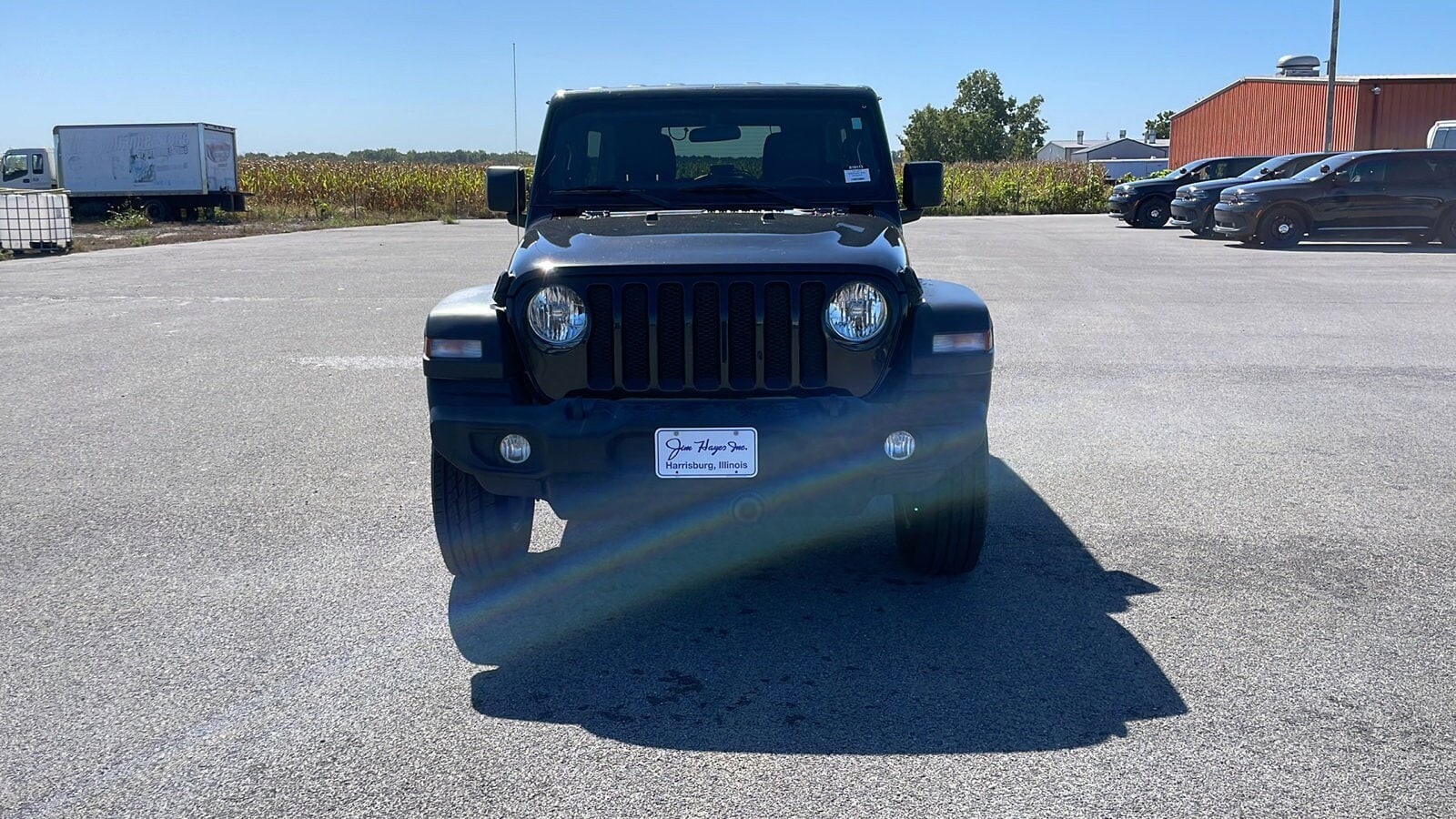 Certified 2021 Jeep Wrangler Unlimited Sport S with VIN 1C4HJXDN7MW582549 for sale in Harrisburg, IL