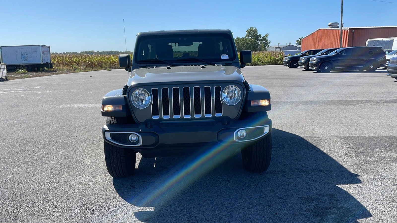 Certified 2021 Jeep Wrangler Unlimited Sahara with VIN 1C4HJXEN9MW592319 for sale in Harrisburg, IL