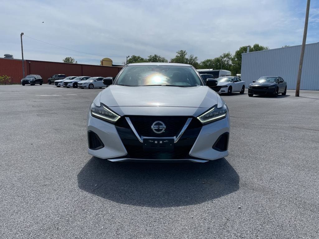 Used 2021 Nissan Maxima SV with VIN 1N4AA6CV9MC508487 for sale in Harrisburg, IL