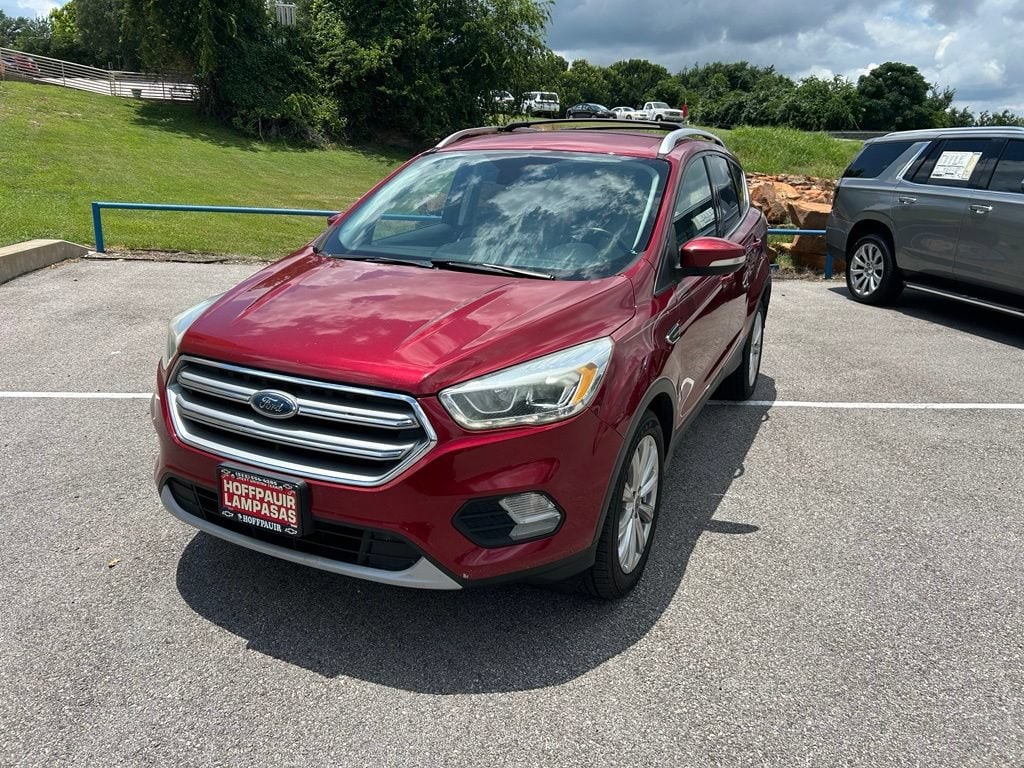 Used 2017 Ford Escape Titanium with VIN 1FMCU0J91HUA22541 for sale in Lampasas, TX