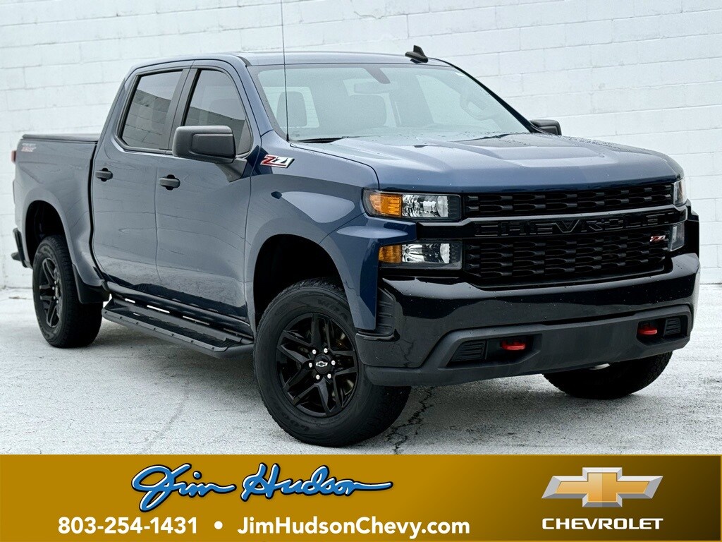 Used 2019 Chevrolet Silverado 1500 Silverado Custom Trail Boss Truck Crew Cab