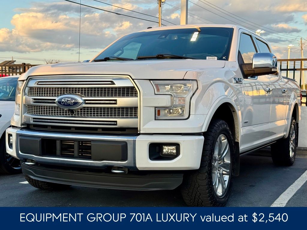 2016 Ford F-150 Platinum photo 3