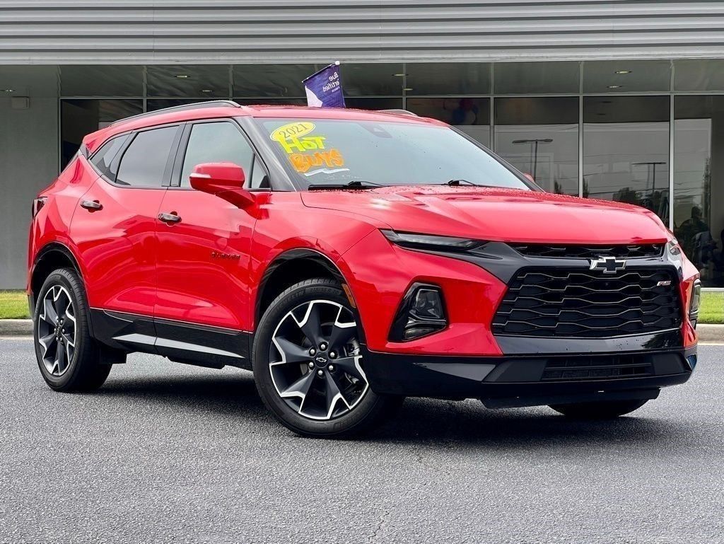 Used 2021 Chevrolet Blazer RS with VIN 3GNKBERS5MS569940 for sale in Sumter, SC