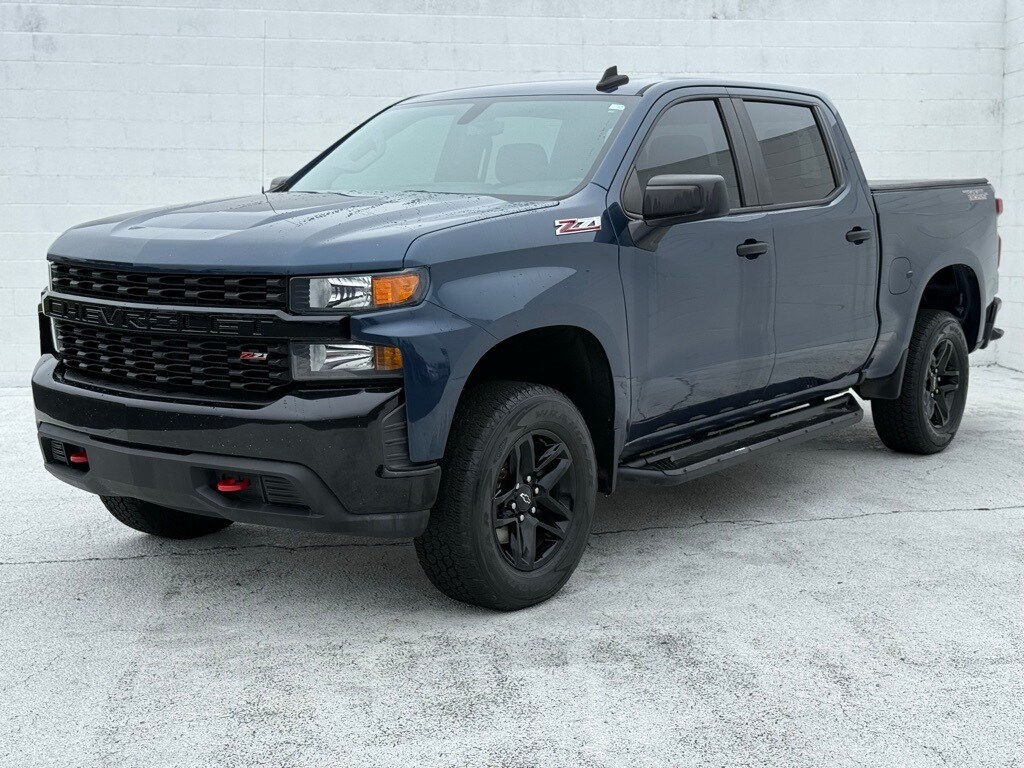Used 2019 Chevrolet Silverado 1500 Silverado Custom Trail Boss Truck Crew Cab