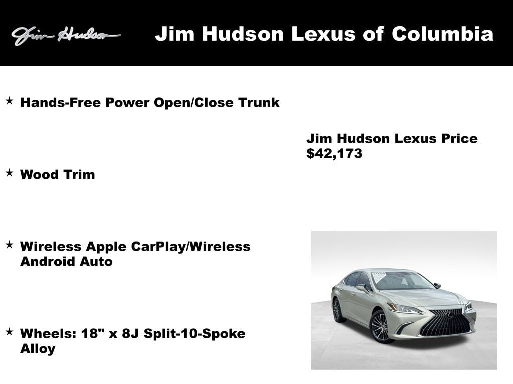 Used 2024 Lexus ES 350  Sedan