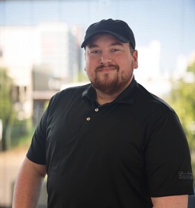 Staff member Justin Barefoot from f918c9b5d7a9