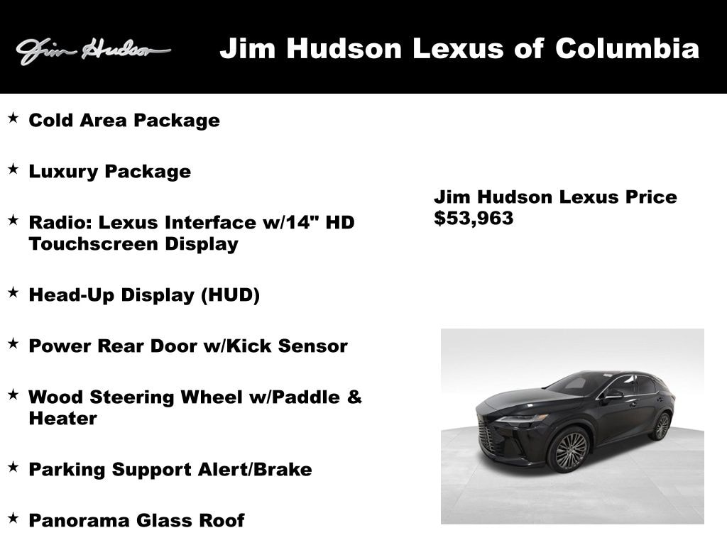 Certified 2023 Lexus RX 350 Luxury SUV