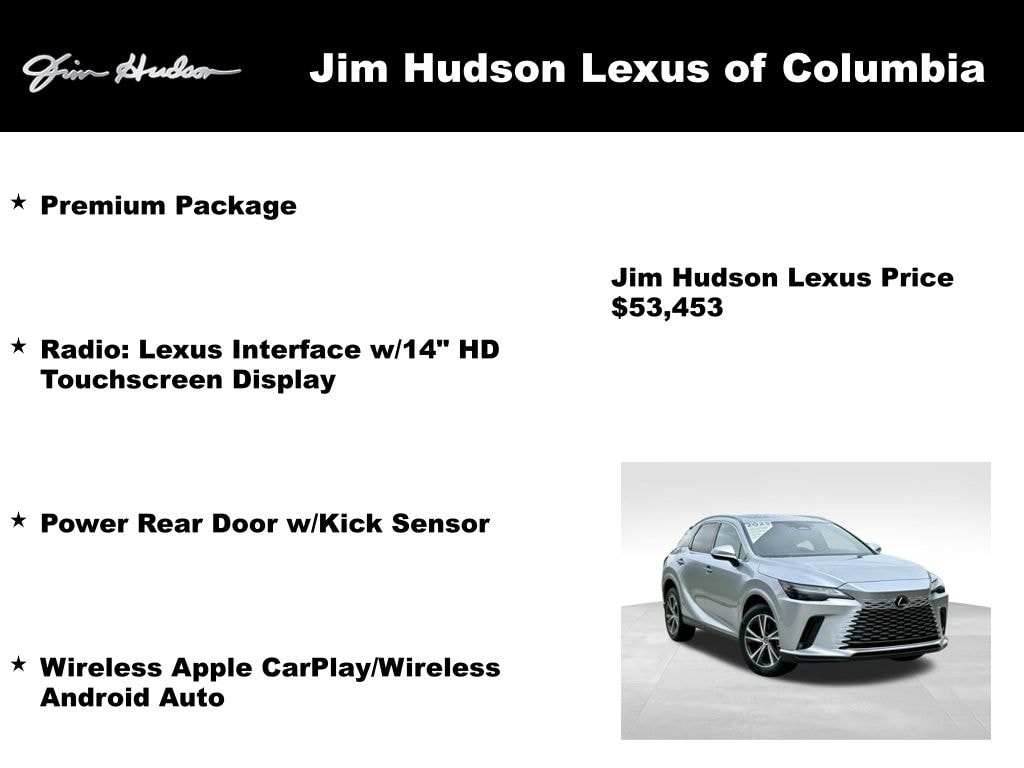 Certified 2025 Lexus RX 350 Premium SUV