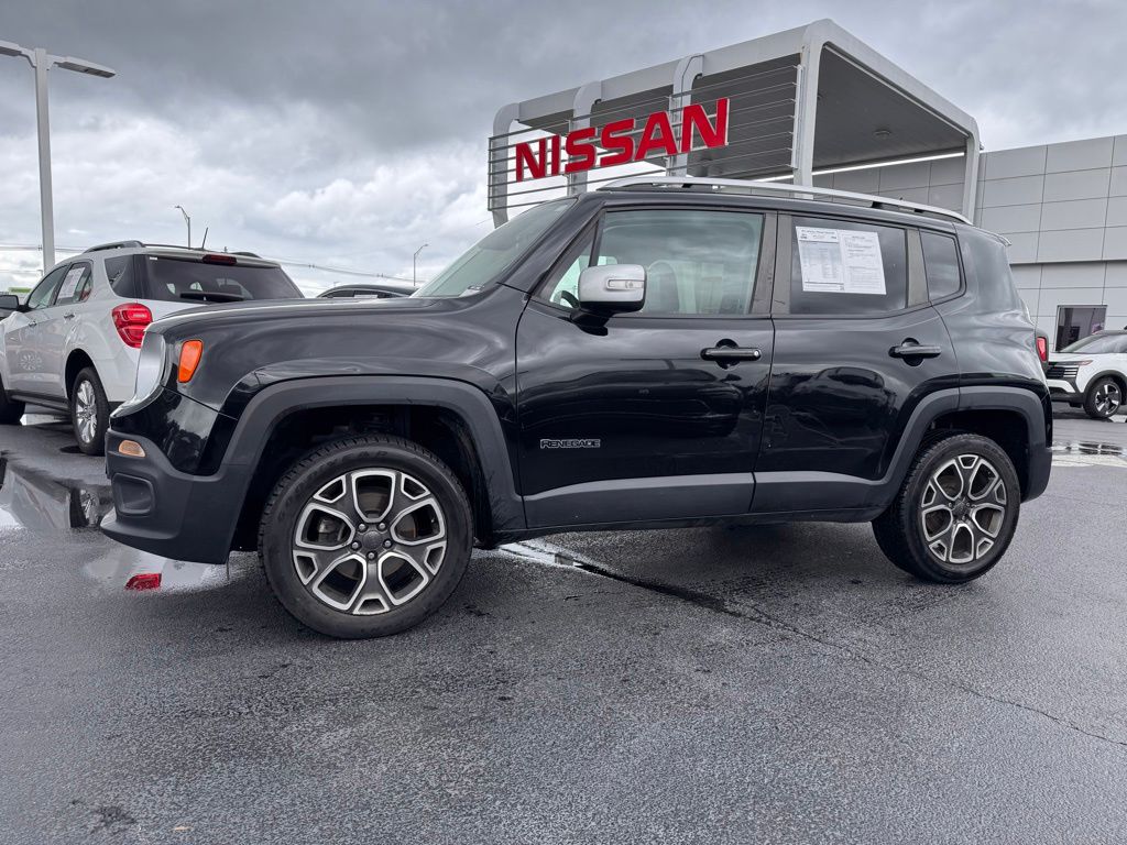 Used 2016 Jeep Renegade Limited with VIN ZACCJBDT0GPE31260 for sale in Bowling Green, KY