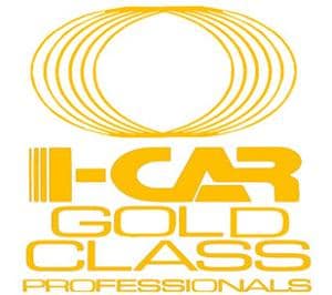 logo for I-Car Gold certification.